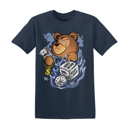 Midnight Navy 5s T Shirt Match Hustle Casino BER - NastyJamz
