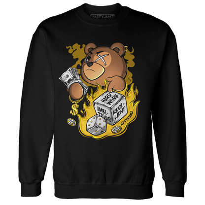 Yellow Ochre 6s Sweatshirt Match Hustle Casino BER - NastyJamz