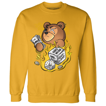 Yellow Ochre 6s Sweatshirt Match Hustle Casino BER - NastyJamz