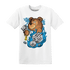 Powder Blue 9s T Shirt Match Hustle Casino BER - NastyJamz