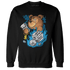 Powder Blue 9s Sweatshirt Match Hustle Casino BER - NastyJamz