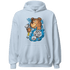 Powder Blue 9s Hoodie Match Hustle Casino BER - NastyJamz