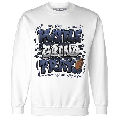 Low-Diffused-Blue-11s-Sweatshirt-Match-Hustle-Grind-Pray