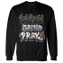 Low Space Jamz 11s Sweatshirt Match Hustle Grind Pray - NastyJamz