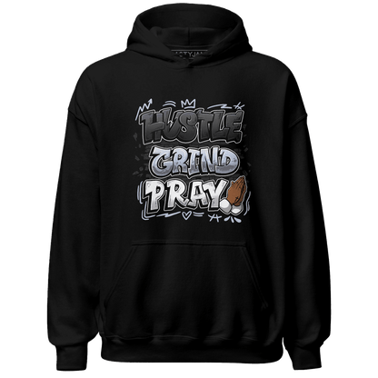 Low Space Jamz 11s Hoodie Match Hustle Grind Pray - NastyJamz