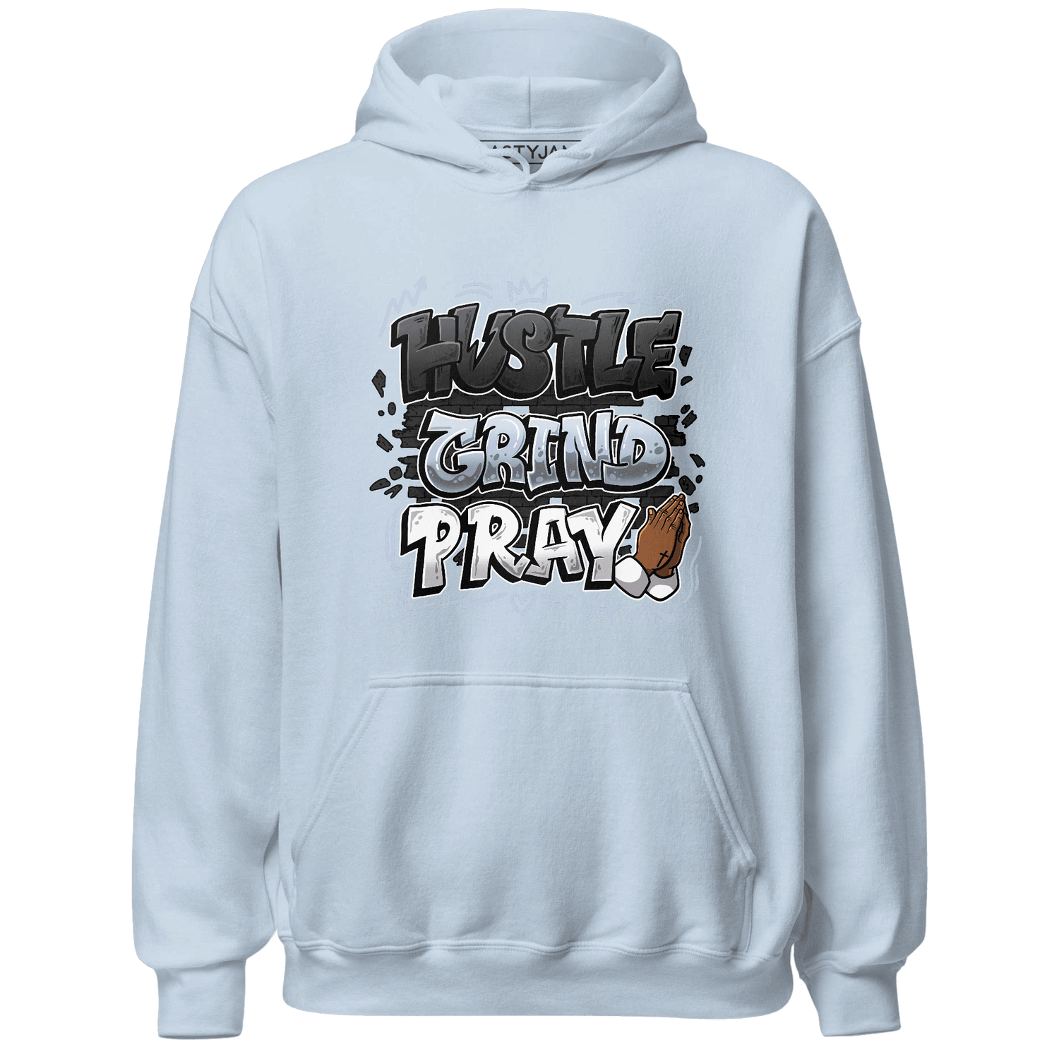 Low Space Jamz 11s Hoodie Match Hustle Grind Pray - NastyJamz