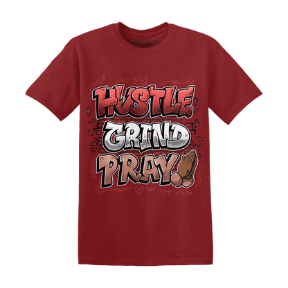 Dune Red 13s T Shirt Match Hustle Grind Pray - NastyJamz