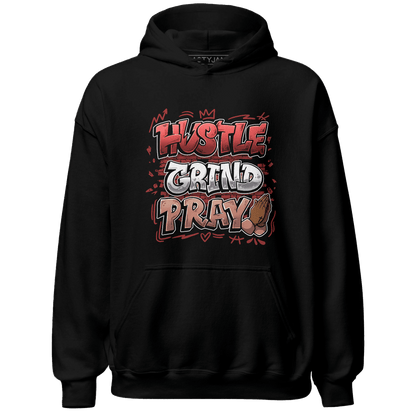 Dune Red 13s Hoodie Match Hustle Grind Pray - NastyJamz