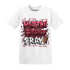 High 85 Metallic Burgundy 1s T Shirt Match Hustle Grind Pray - NastyJamz