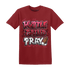 High 85 Metallic Burgundy 1s T Shirt Match Hustle Grind Pray - NastyJamz