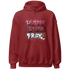 High 85 Metallic Burgundy 1s Hoodie Match Hustle Grind Pray - NastyJamz