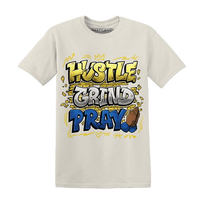 Low OG Canary TVSC 1s T Shirt Match Hustle Grind Pray - NastyJamz