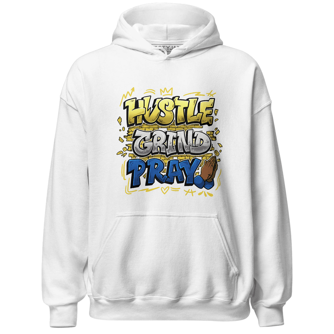 Low OG Canary TVSC 1s Hoodie Match Hustle Grind Pray - NastyJamz
