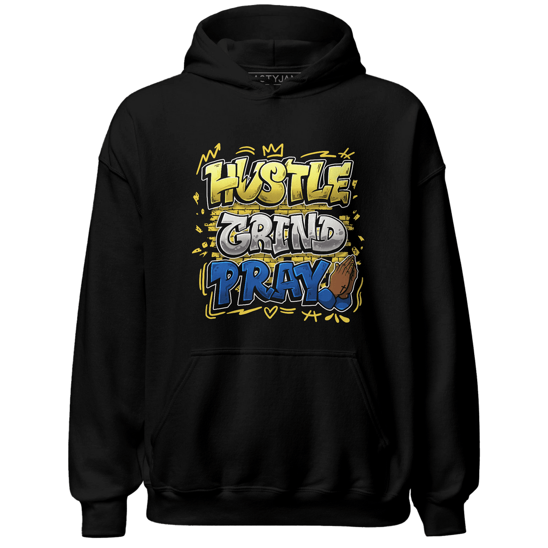 Low OG Canary TVSC 1s Hoodie Match Hustle Grind Pray - NastyJamz