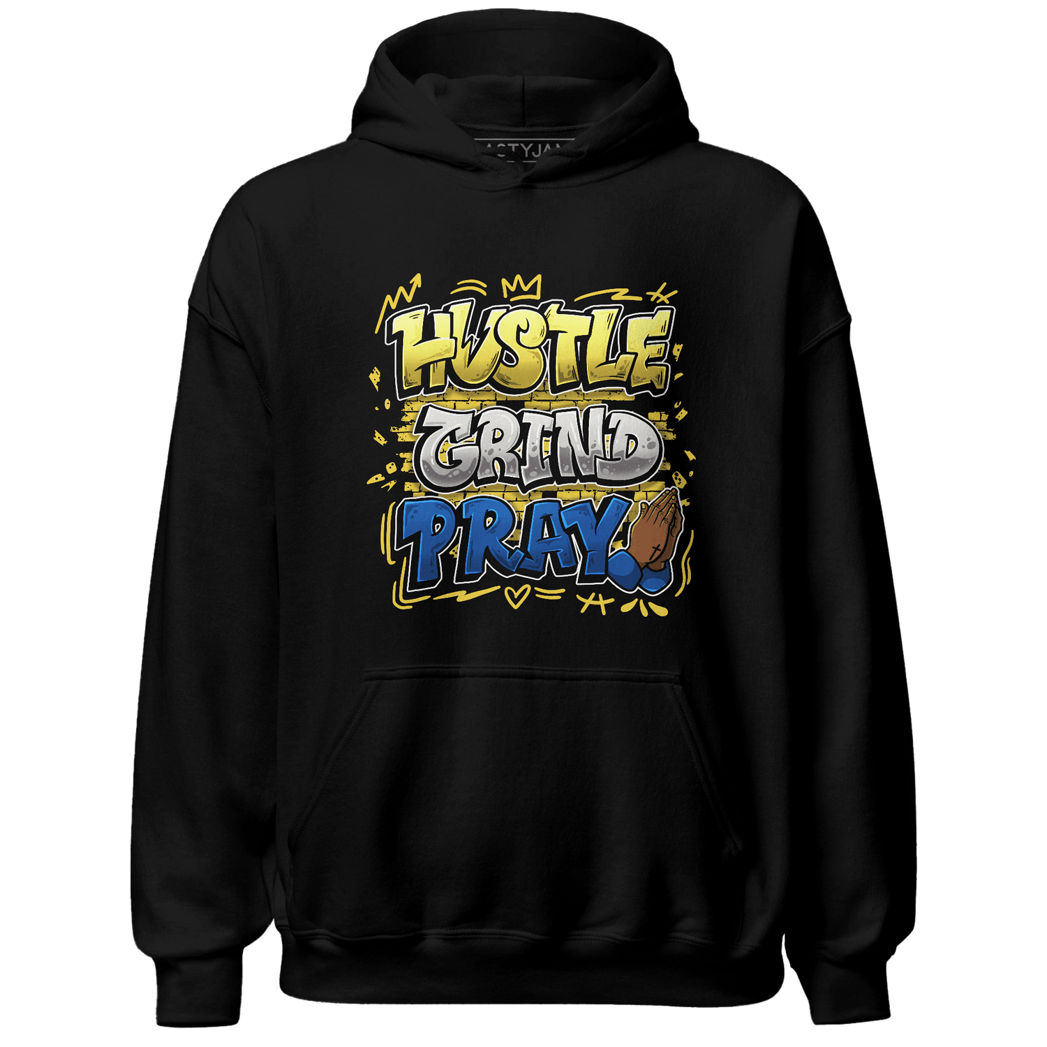 Low OG Canary TVSC 1s Hoodie Match Hustle Grind Pray - NastyJamz