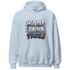 Mid Diffused Blue Grey 1s Hoodie Match Hustle Grind Pray - NastyJamz