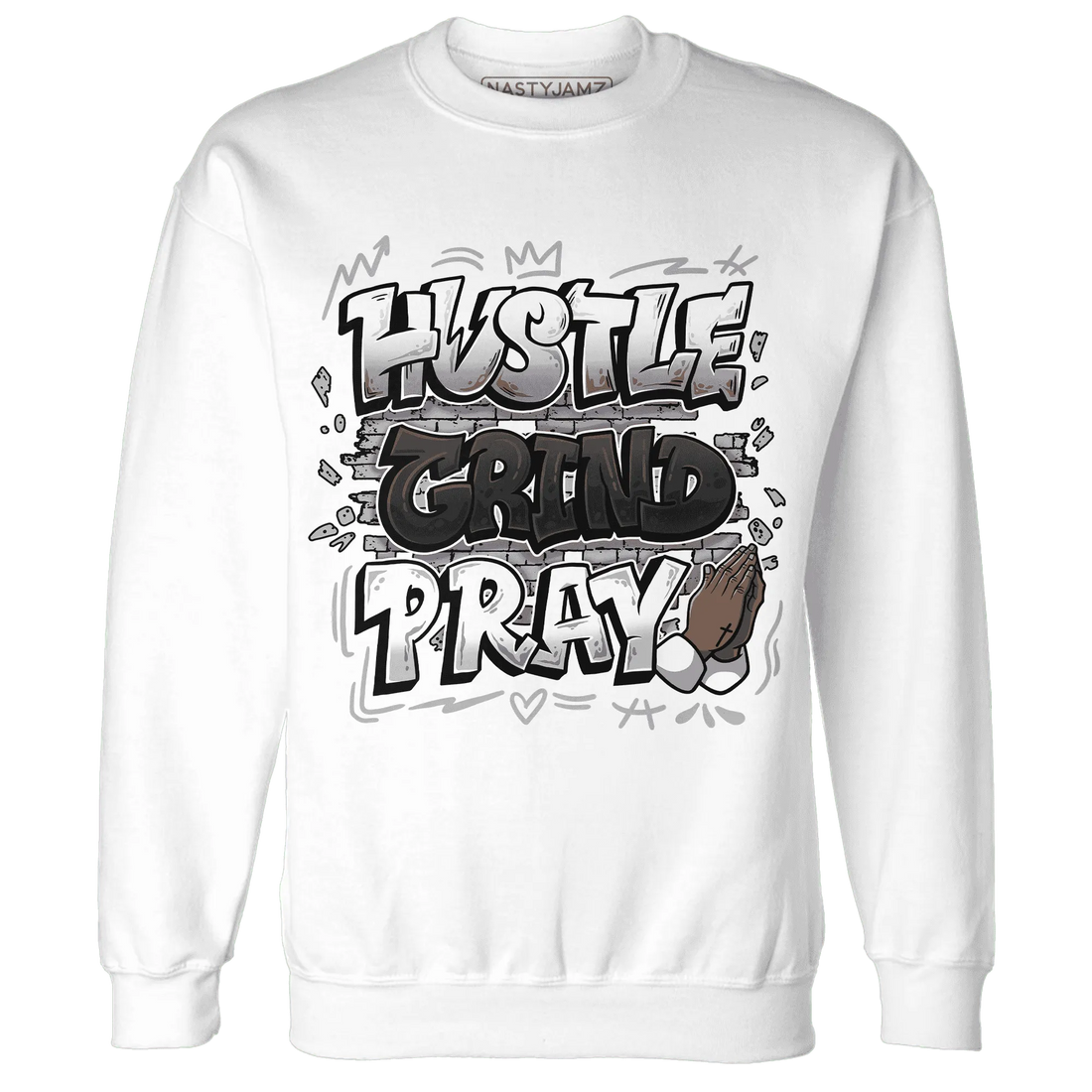 Wolf-Grey-1s-Sweatshirt-Match-Hustle-Grind-Pray