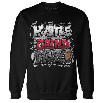 Cement-Grey-3s-Sweatshirt-Match-Hustle-Grind-Pray