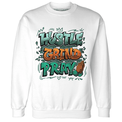 Nina CN Abney 3s Sweatshirt Match Hustle Grind Pray - NastyJamz