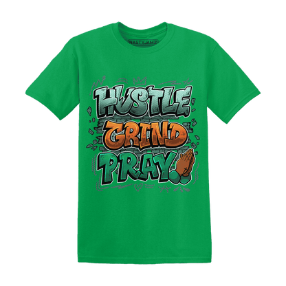 Nina CN Abney 3s T Shirt Match Hustle Grind Pray - NastyJamz