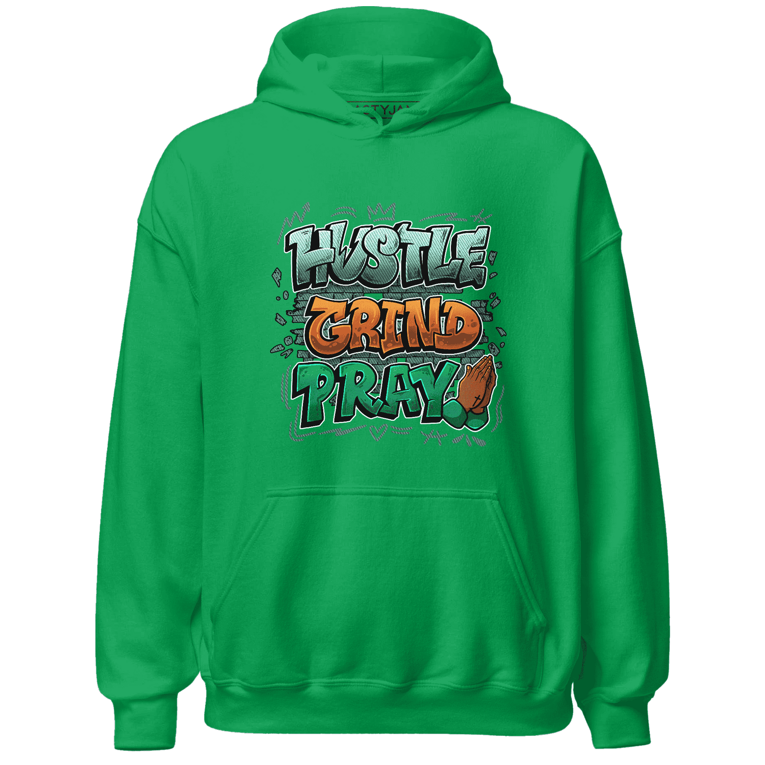 Nina CN Abney 3s Hoodie Match Hustle Grind Pray - NastyJamz