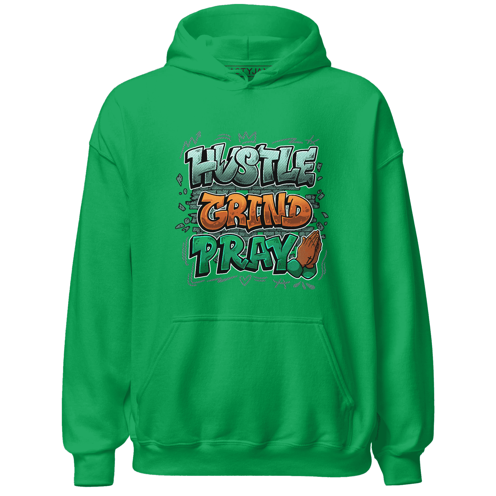 Nina CN Abney 3s Hoodie Match Hustle Grind Pray - NastyJamz