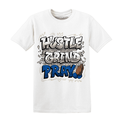 Quaiii 54 3s T Shirt Match Hustle Grind Pray - NastyJamz