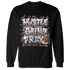 Red Stardust 3s Sweatshirt Match Hustle Grind Pray - NastyJamz