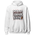 Red Stardust 3s Hoodie Match Hustle Grind Pray - NastyJamz