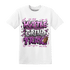 GS Hyper Violet 4s T Shirt Match Hustle Grind Pray - NastyJamz