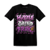 GS Hyper Violet 4s T Shirt Match Hustle Grind Pray - NastyJamz