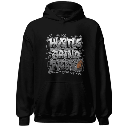 Paris Olympicsss 4s Hoodie Match Hustle Grind Pray - NastyJamz