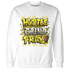 Vivid Sulfur 4s Sweatshirt Match Hustle Grind Pray - NastyJamz