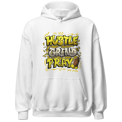 Vivid Sulfur 4s Hoodie Match Hustle Grind Pray - NastyJamz