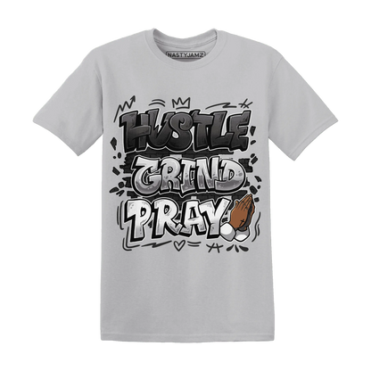 White-Thunder-4s-T-Shirt-Match-Hustle-Grind-Pray