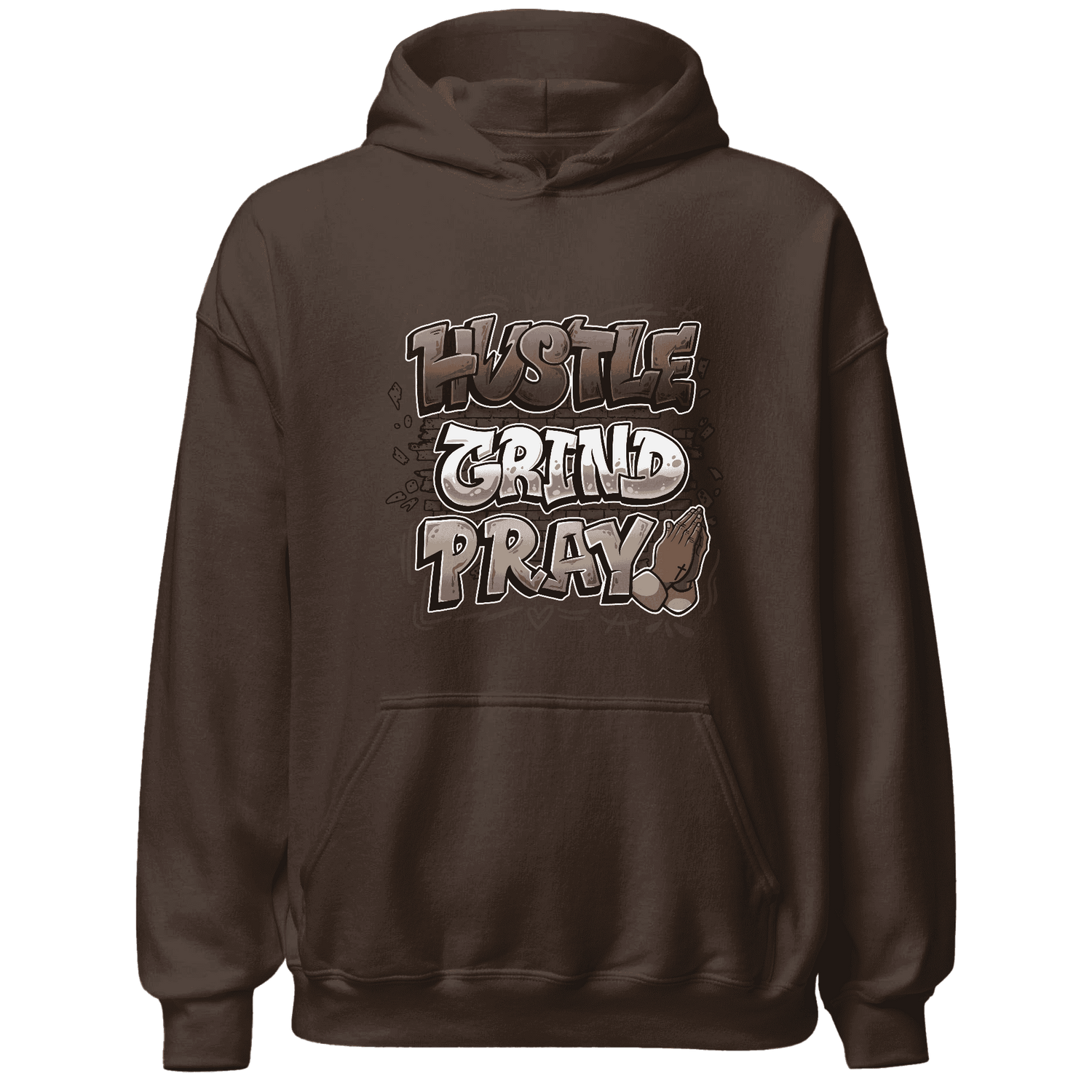 Dunk Low Baroque Brown Hoodie Match Hustle Grind Pray - NastyJamz