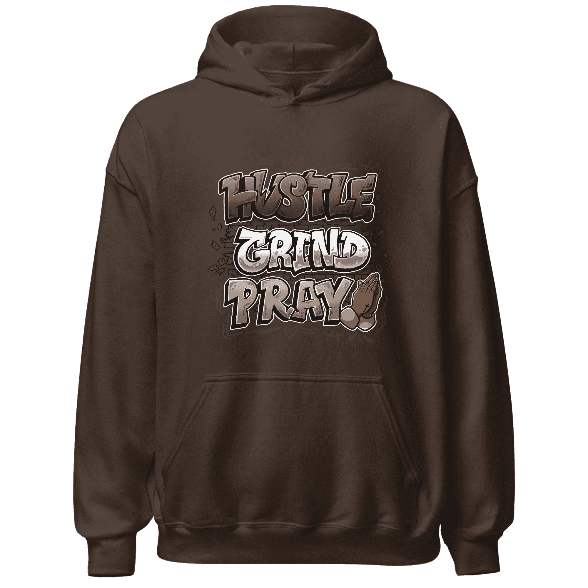 Dunk Low Baroque Brown Hoodie Match Hustle Grind Pray - NastyJamz