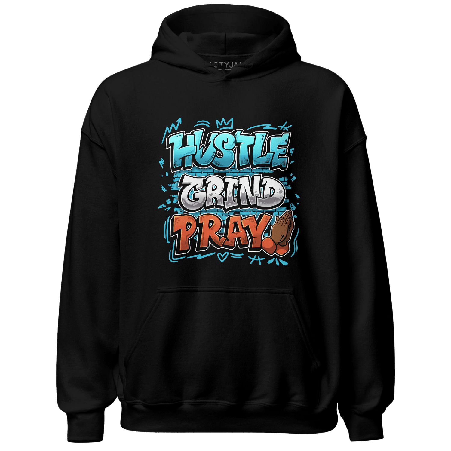 Dunk Low Dolphins Hoodie Match Hustle Grind Pray - NastyJamz
