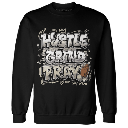 Gratitude 11s Sweatshirt Match Hustle Grind Pray - NastyJamz