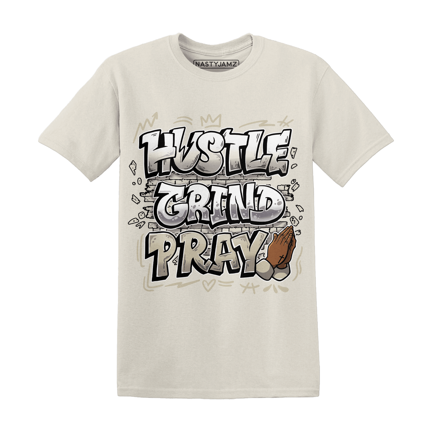 Gratitude 11s T Shirt Match Hustle Grind Pray - NastyJamz