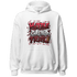 Cherry 12s Hoodie Match Hustle Grind Pray - NastyJamz