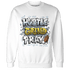 Blue Grey 13s Sweatshirt Match Hustle Grind Pray - NastyJamz