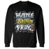 Blue Grey 13s Sweatshirt Match Hustle Grind Pray - NastyJamz