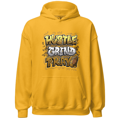 Wheat 13s Hoodie Match Hustle Grind Pray - NastyJamz