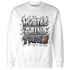 Retro High OG Black White 1s Sweatshirt Match Hustle Grind Pray - NastyJamz
