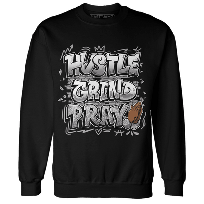 Craft Ivory 3s Sweatshirt Match Hustle Grind Pray - NastyJamz