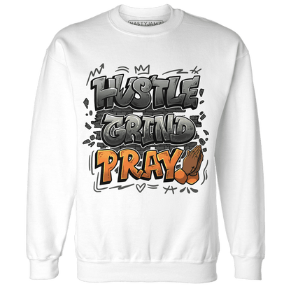 Fear Pack 3s Sweatshirt Match Hustle Grind Pray - NastyJamz