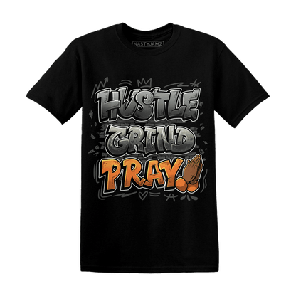 Fear Pack 3s T Shirt Match Hustle Grind Pray - NastyJamz