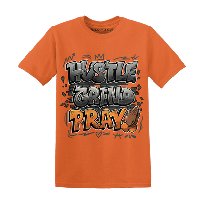 Fear Pack 3s T Shirt Match Hustle Grind Pray - NastyJamz