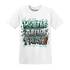 Green Glow 3s T Shirt Match Hustle Grind Pray - NastyJamz